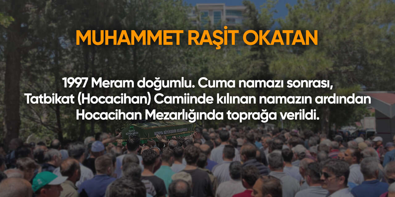 Konya'da bugün vefat edenler | 24 Nisan 2026 6